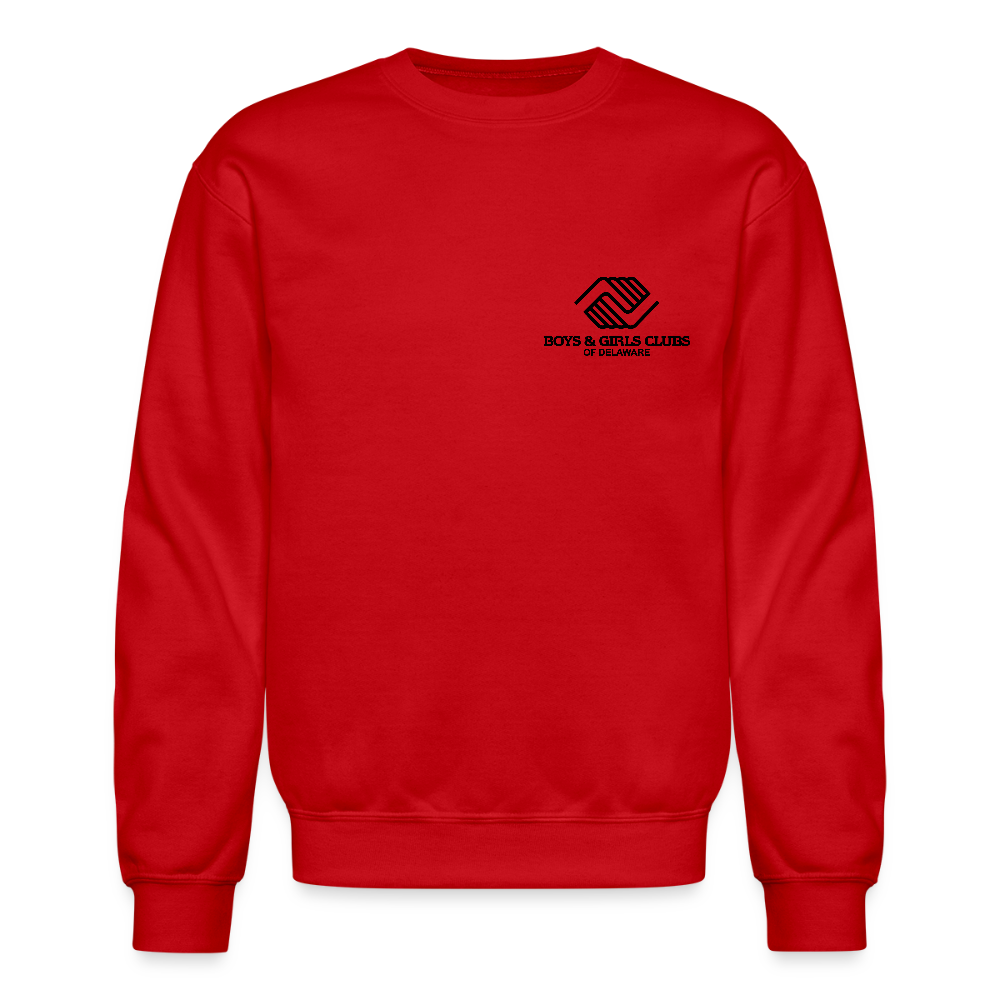 LOGO ONLY Crewneck Sweatshirt - red