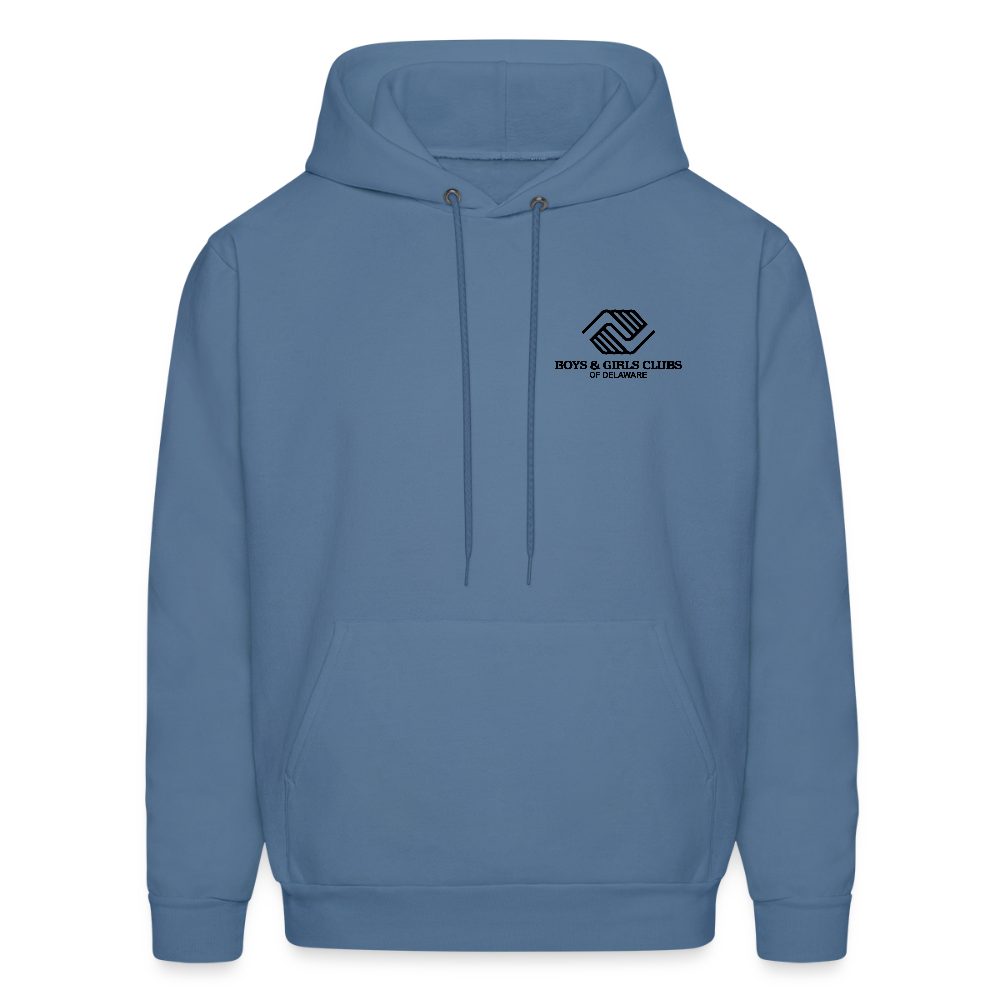 LOGO ONLY Men's Hoodie - denim blue