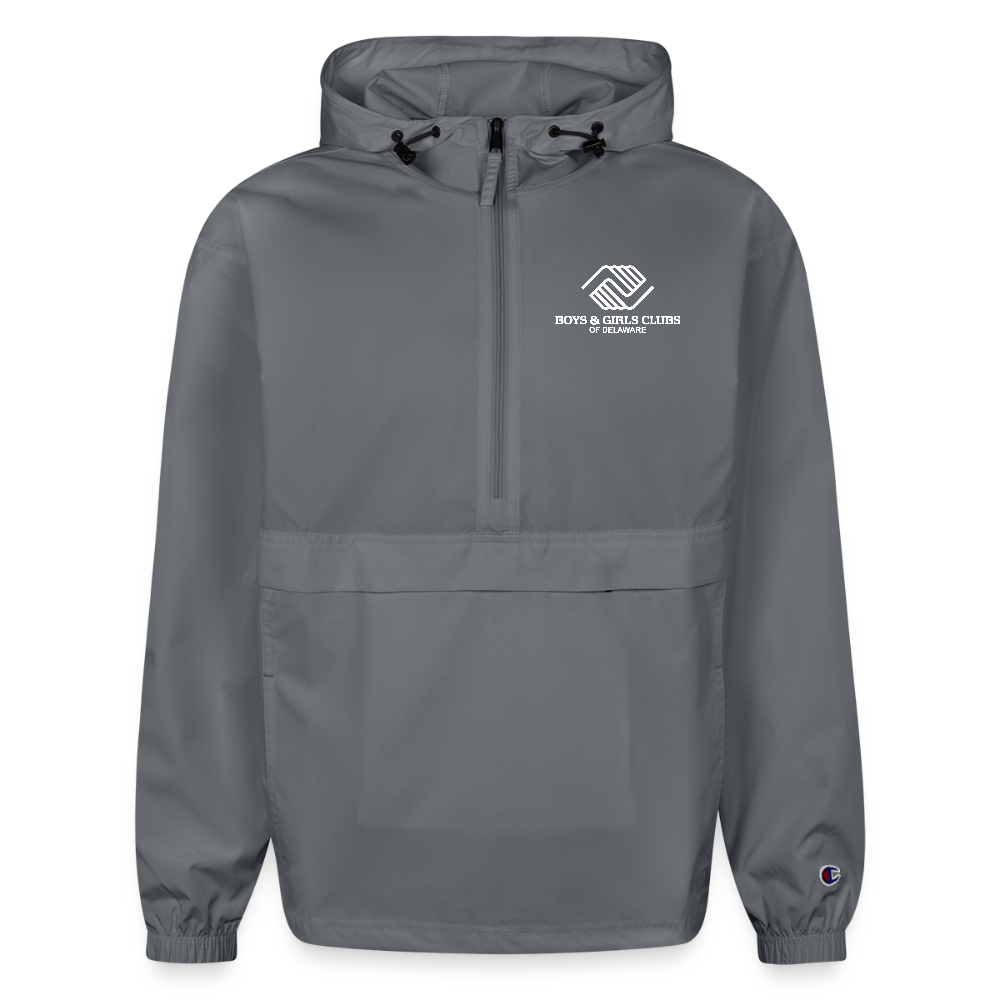LOGO ONLY Champion Packable Jacket - gray