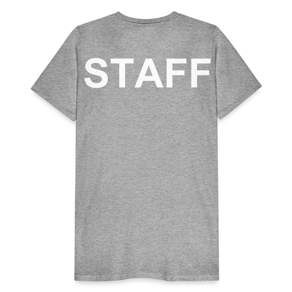 STAFF Men's Premium T-Shirt - heather gray
