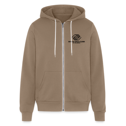 BGCDE Club Kids Need You BLUE - Dual Sided Unisex Full Zip Hoodie - cinder