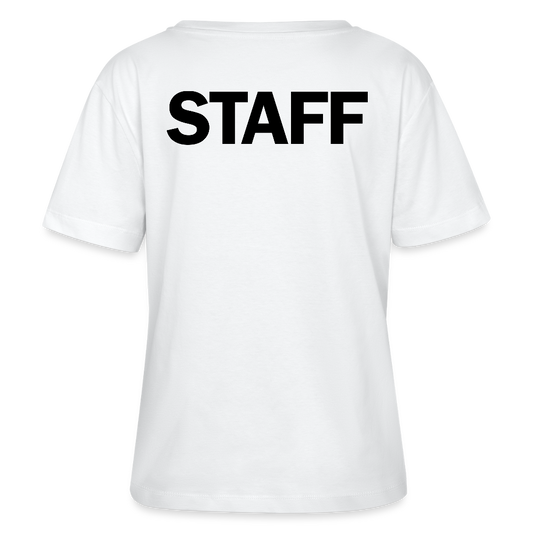 STAFF Stanley/Stella Serena Women’s Relaxed Organic T-Shirt - white