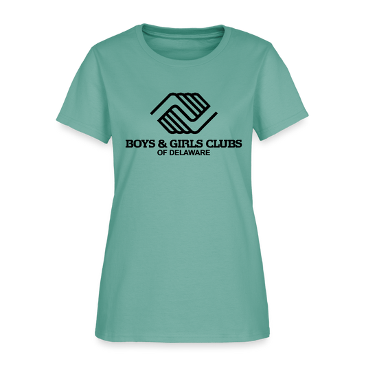 LOGO ONLY Women's T-Shirt - aquatic