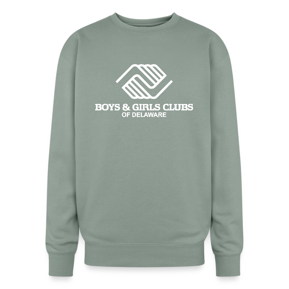 LOGO ONLY Oversized Crewneck Sweatshirt - sage
