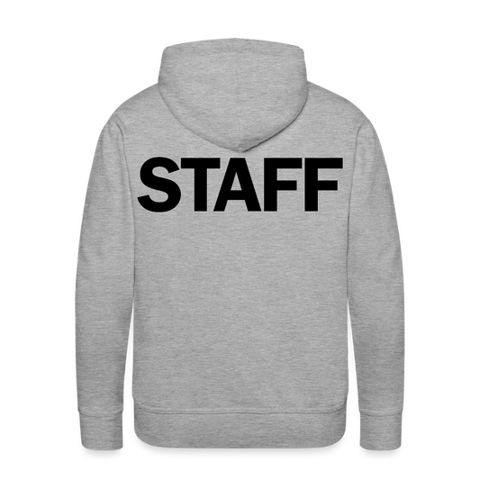 STAFF Men’s Premium Hoodie - heather grey