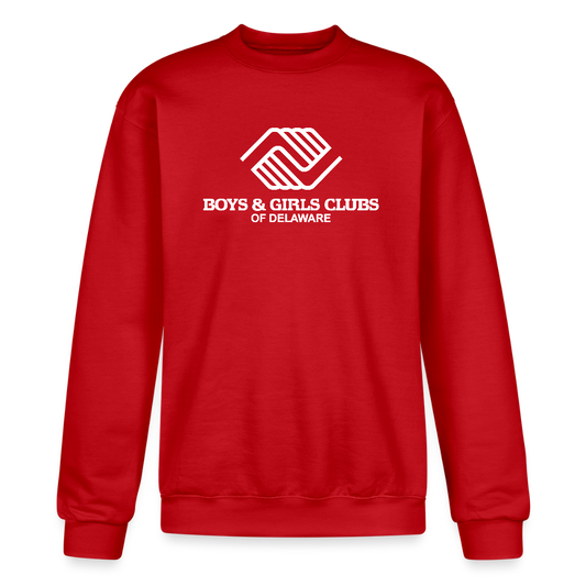LOGO ONLY Champion Unisex Powerblend Sweatshirt - Scarlet