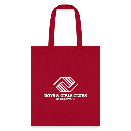 LOGO ONLY Tote Bag - red