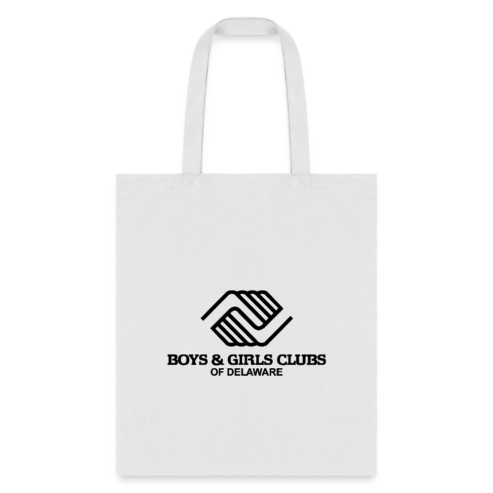 LOGO ONLY Tote Bag - white