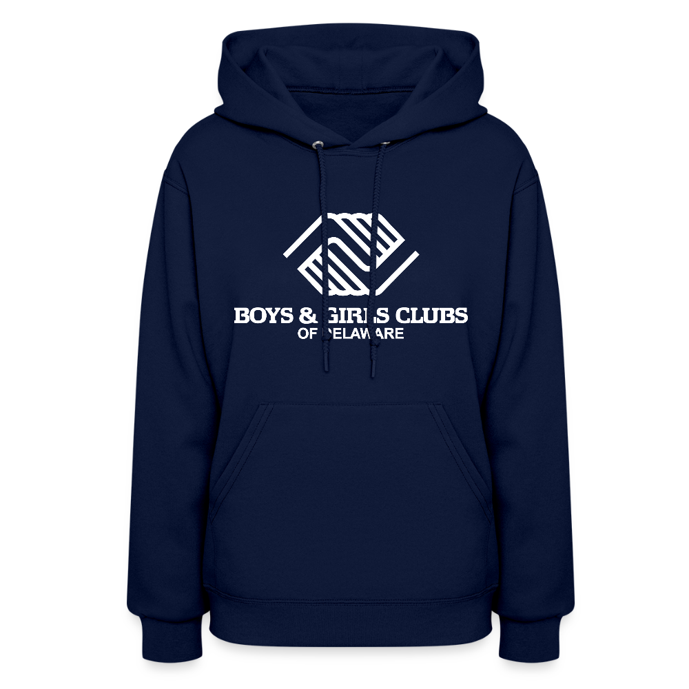 LOGO ONLY Women's Hoodie - navy