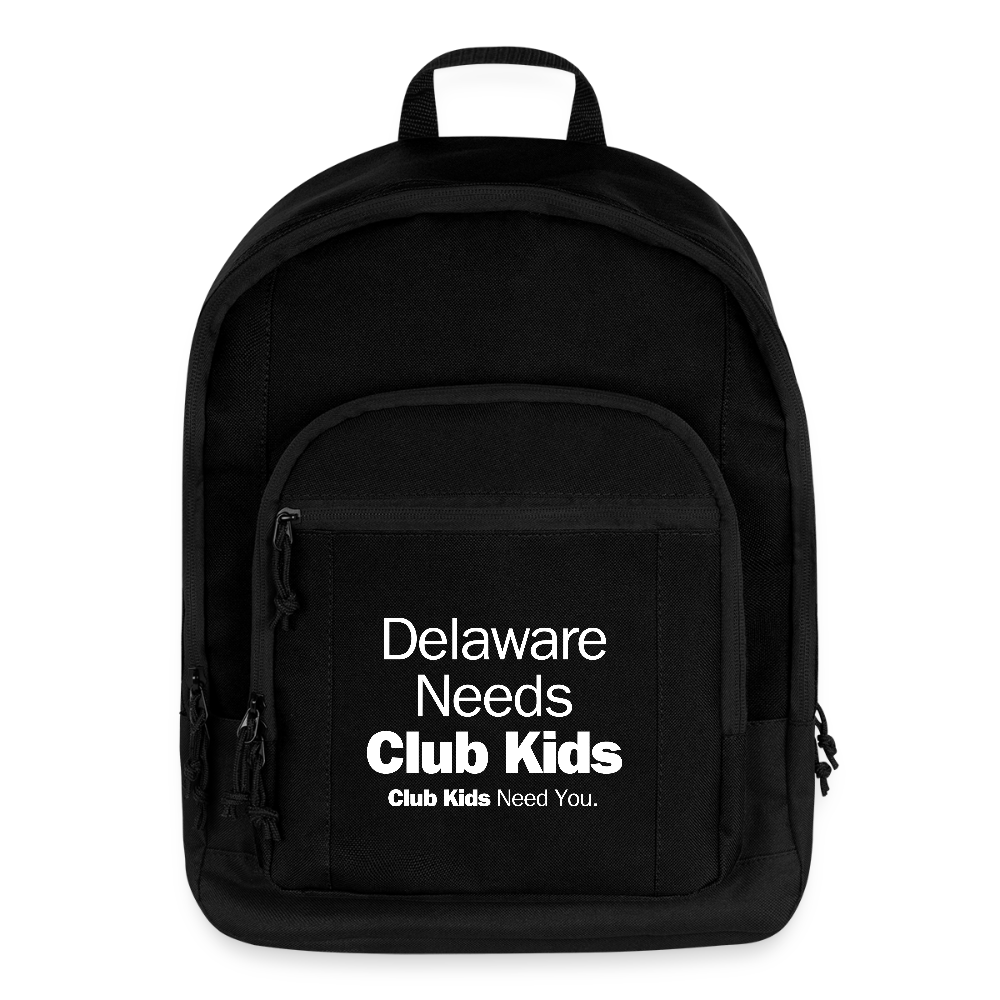 Delaware Needs Club Kids Basic Backpack - black