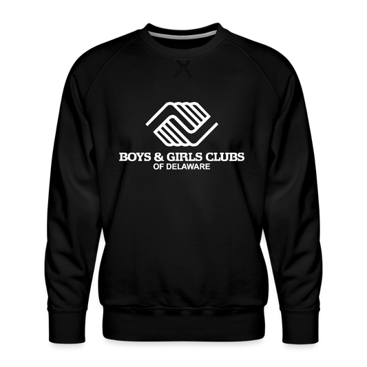 LOGO ONLY Men’s Premium Sweatshirt - black
