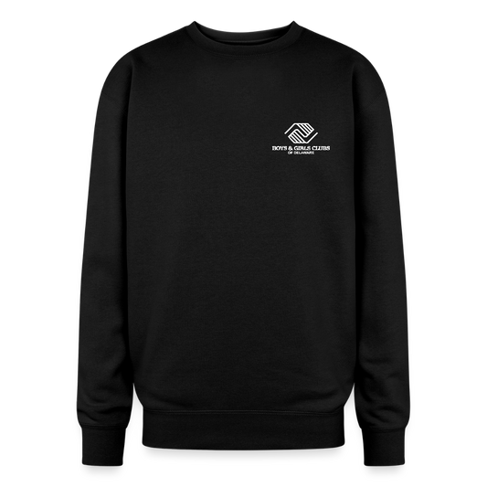 LOGO ONLY Oversized Crewneck Sweatshirt - black