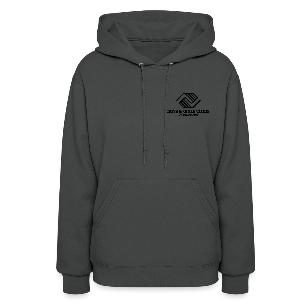 LOGO ONLY Women's Hoodie - asphalt