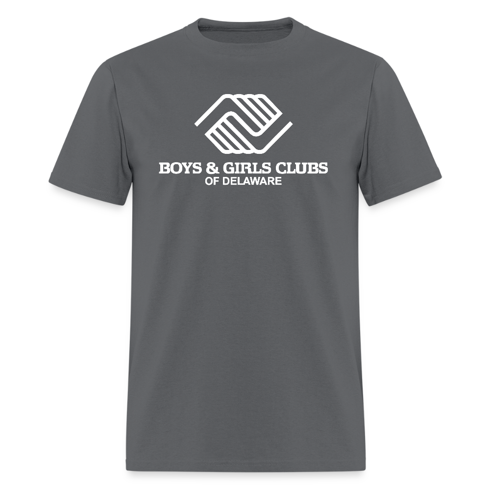 LOGO ONLY Men's T-Shirt | GILDAN 5000 - charcoal