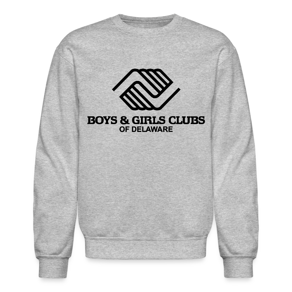 LOGO ONLY Crewneck Sweatshirt - heather gray