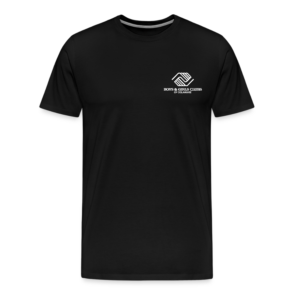 LOGO ONLY Men's Premium T-Shirt - black