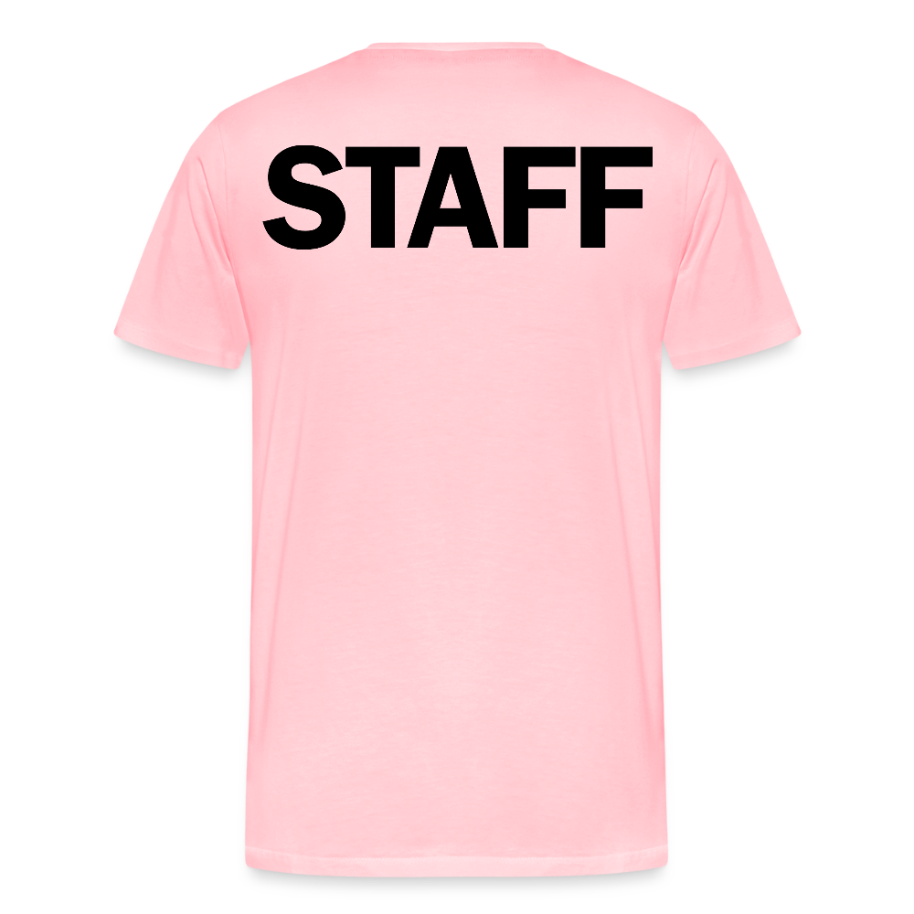 STAFF Men's Premium T-Shirt - pink