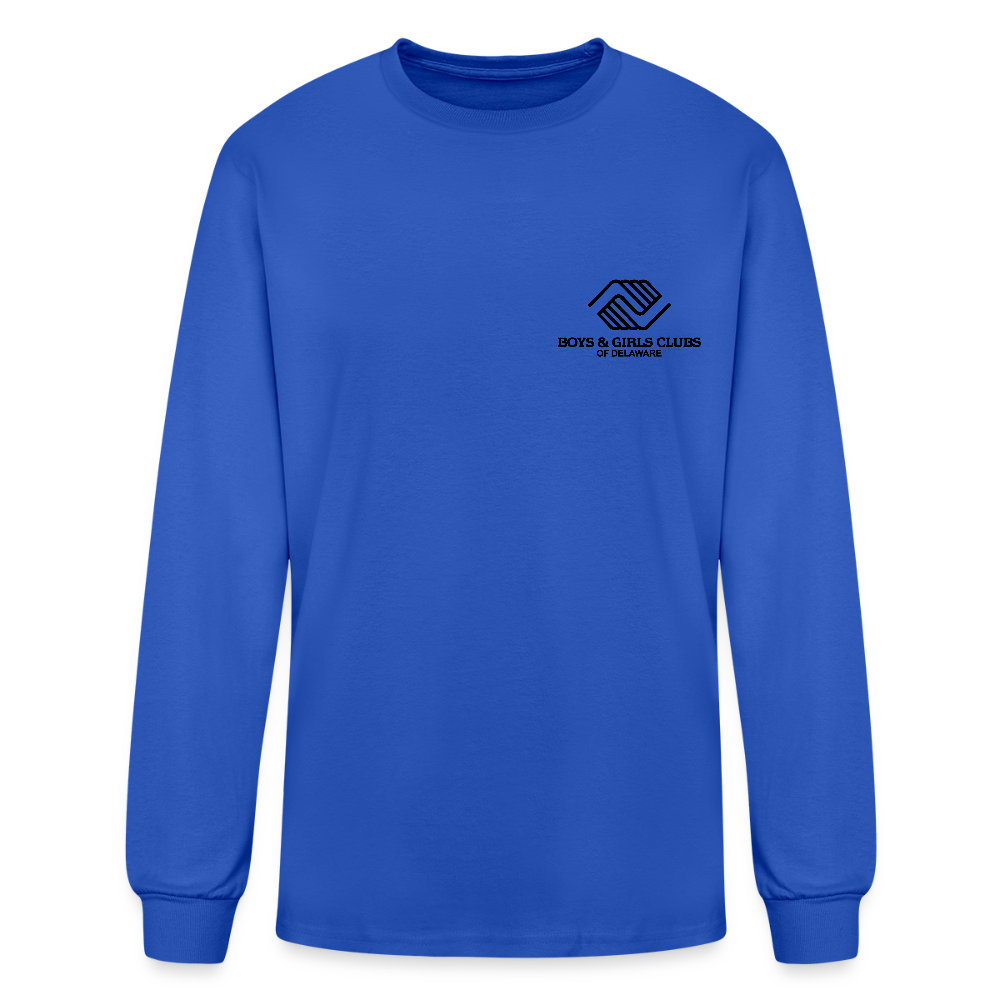 STAFF Men's Long Sleeve T-Shirt - royal blue