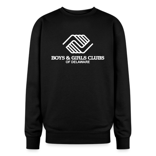 LOGO ONLY Oversized Crewneck Sweatshirt - black