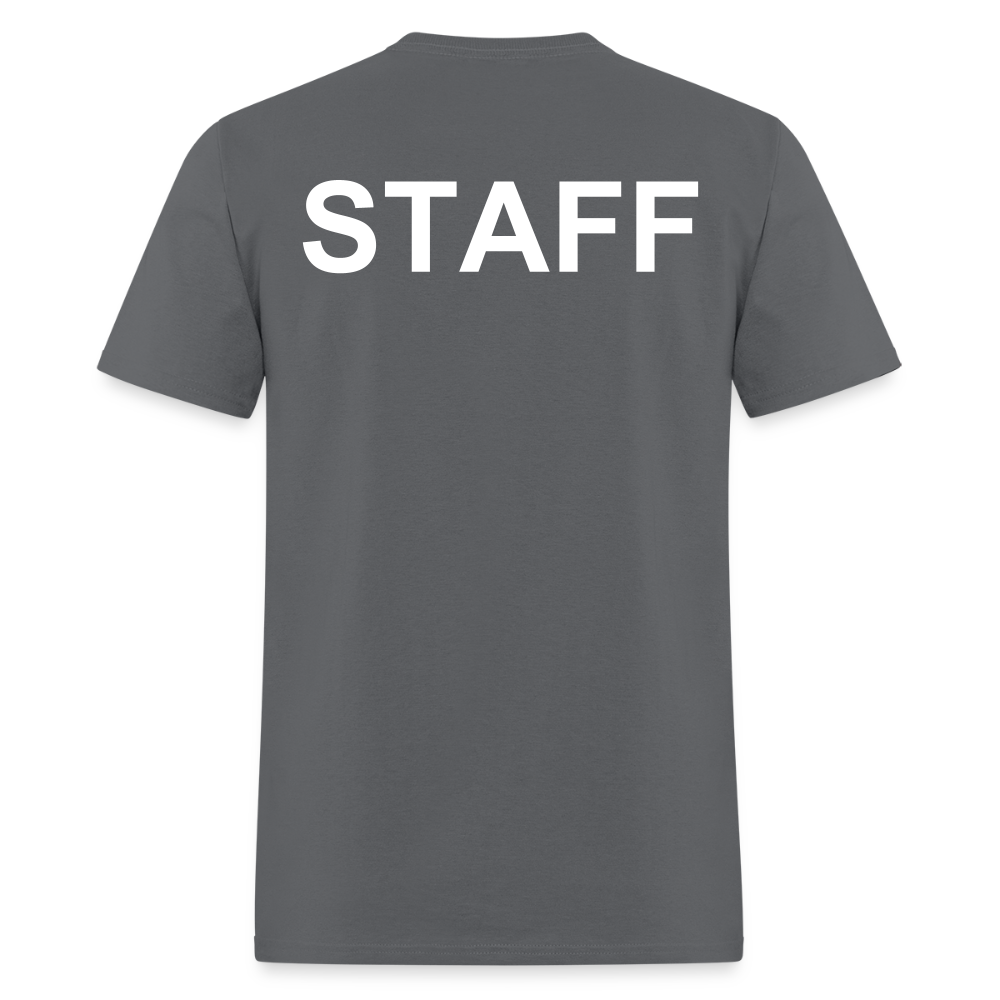 STAFF Men's T-Shirt | GILDAN 5000 - charcoal