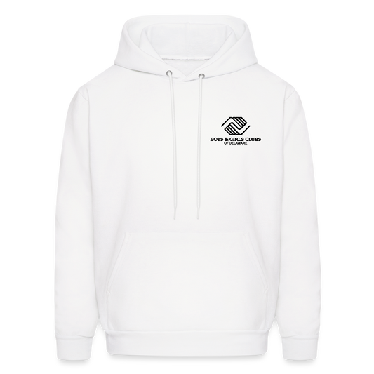 STAFF Men's Hoodie - white