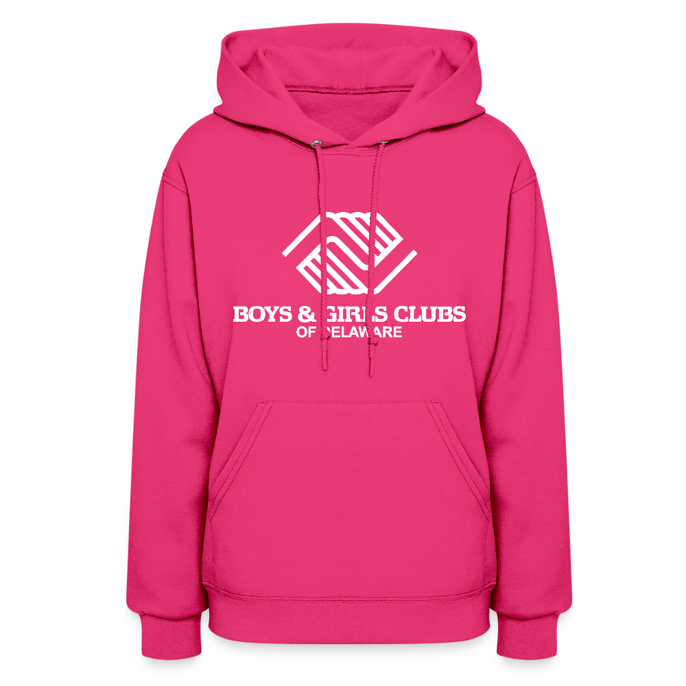 LOGO ONLY Women's Hoodie - fuchsia