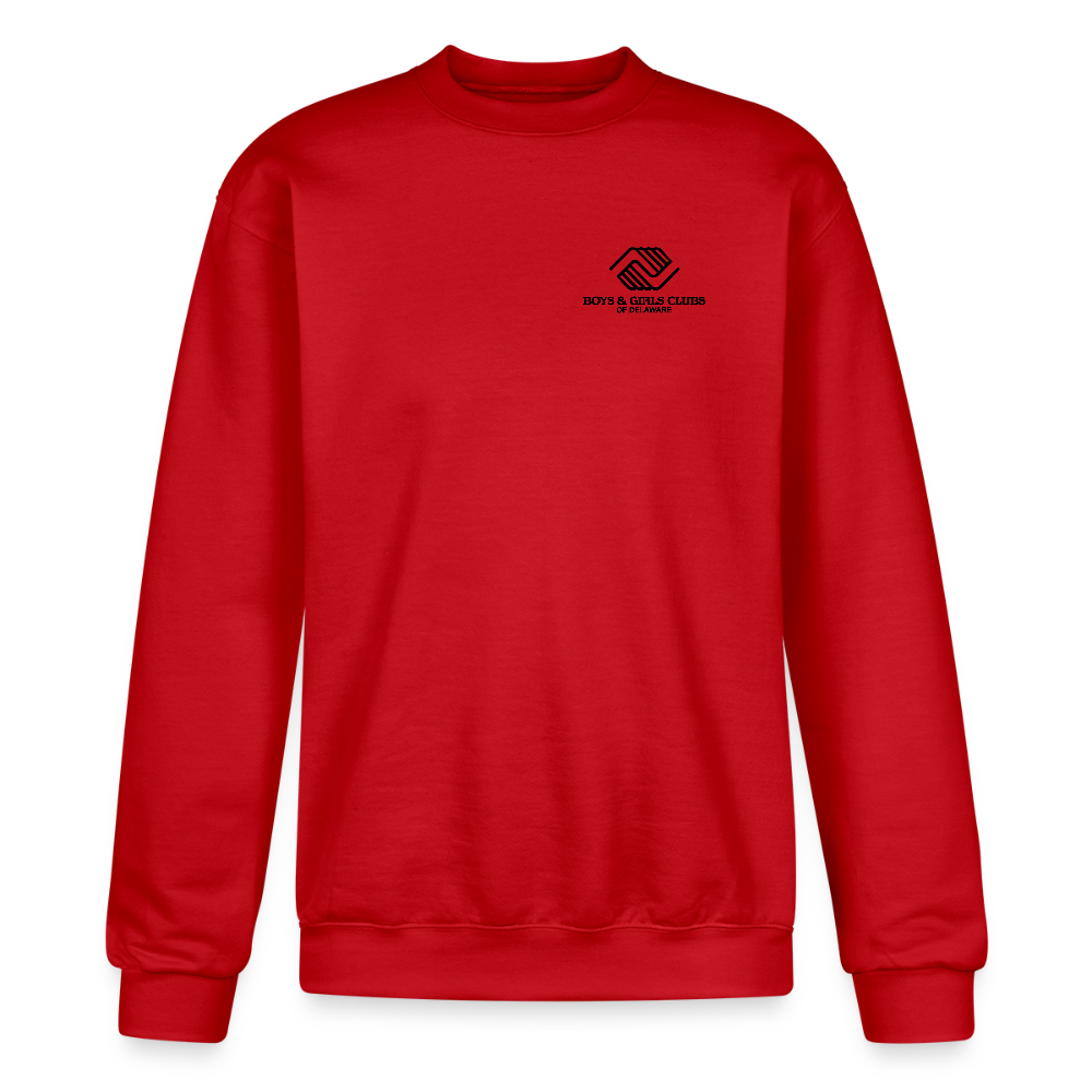 LOGO ONLY Champion Unisex Powerblend Sweatshirt - Scarlet
