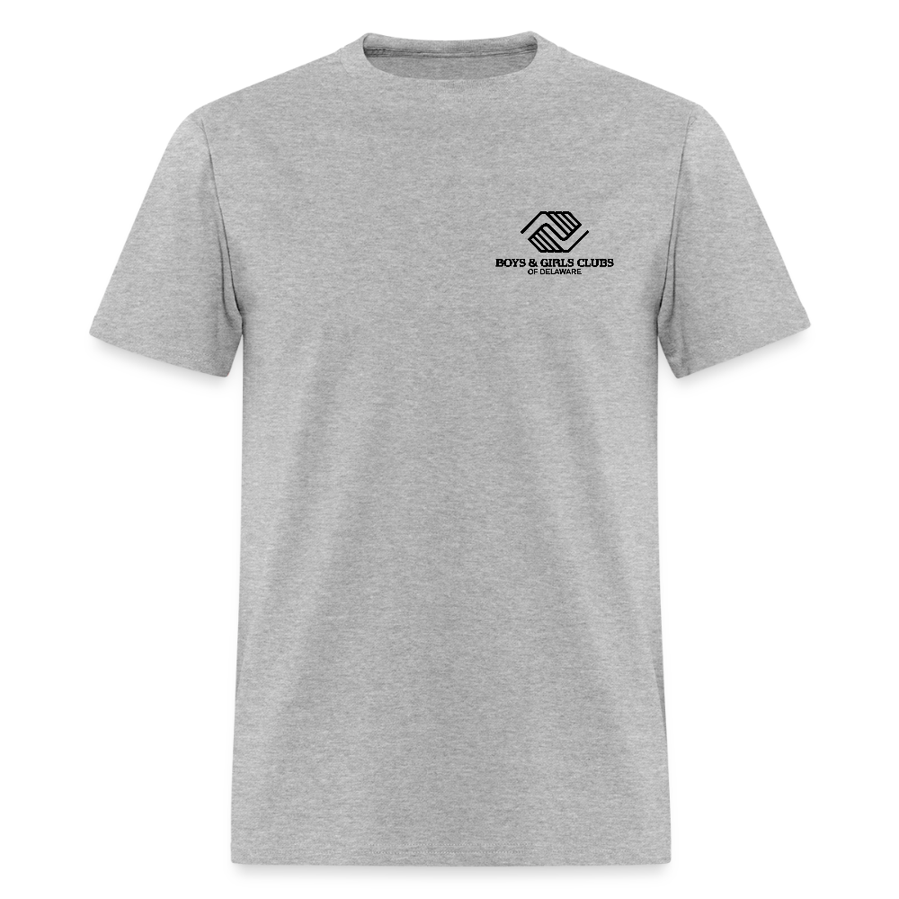 LOGO ONLY Men's T-Shirt | GILDAN 5000 - heather gray