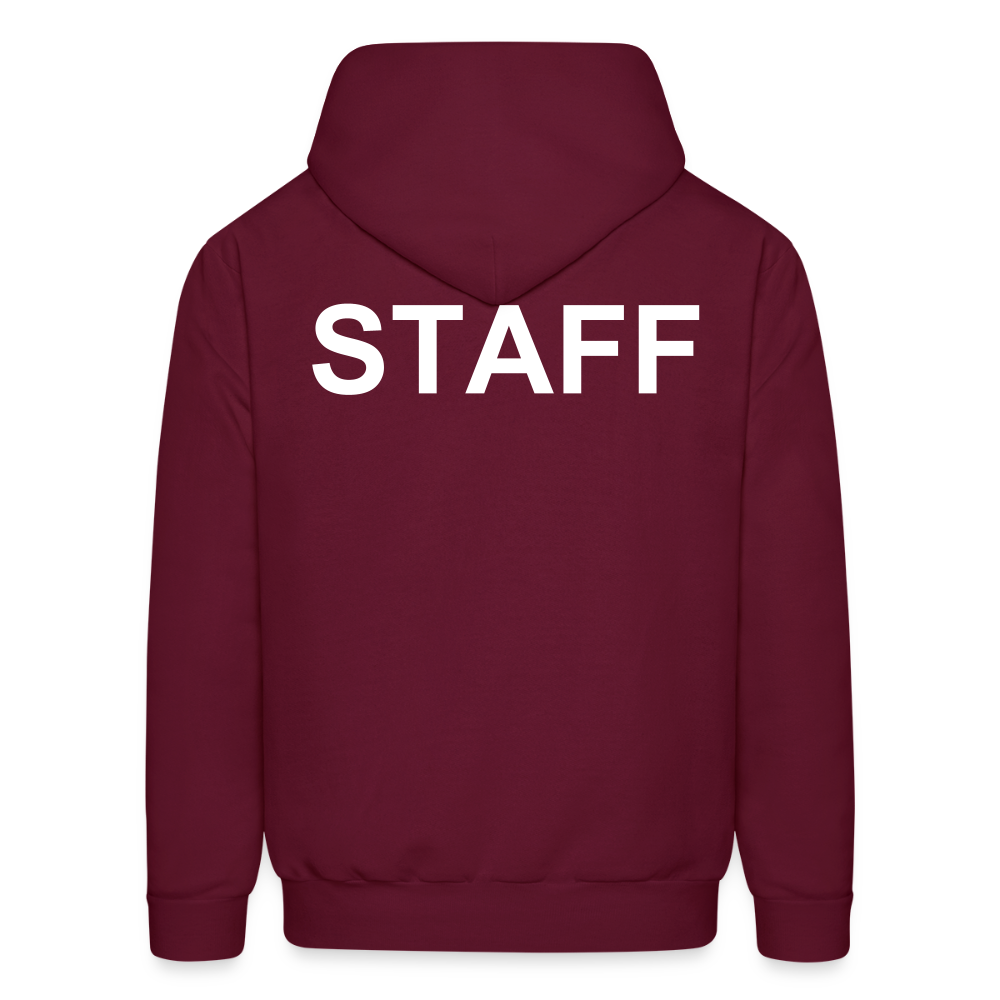 STAFF Men's Hoodie - burgundy