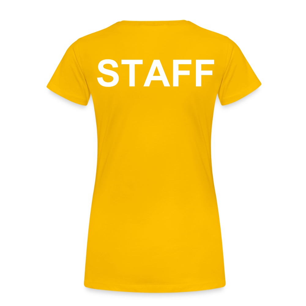 STAFF Women’s Premium T-Shirt - sun yellow