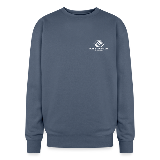 LOGO ONLY Oversized Crewneck Sweatshirt - stone blue