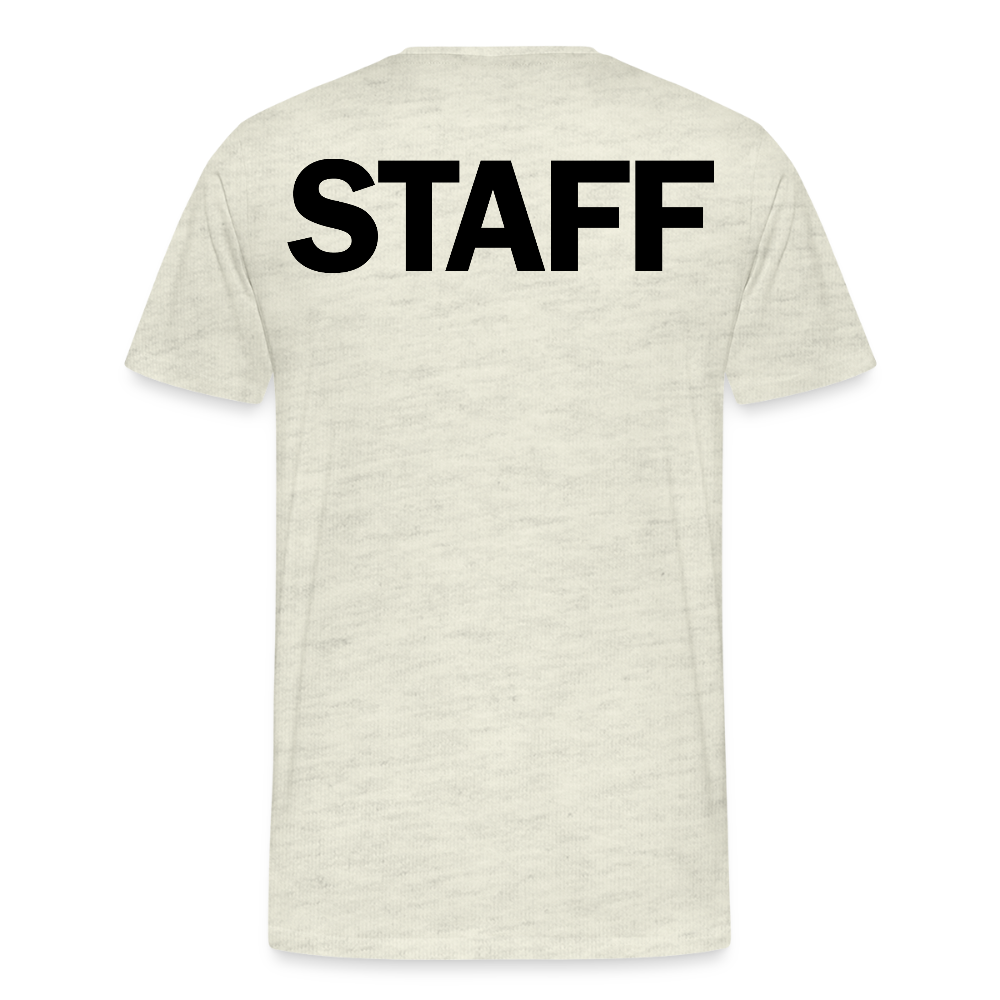 STAFF Men's Premium T-Shirt - heather oatmeal