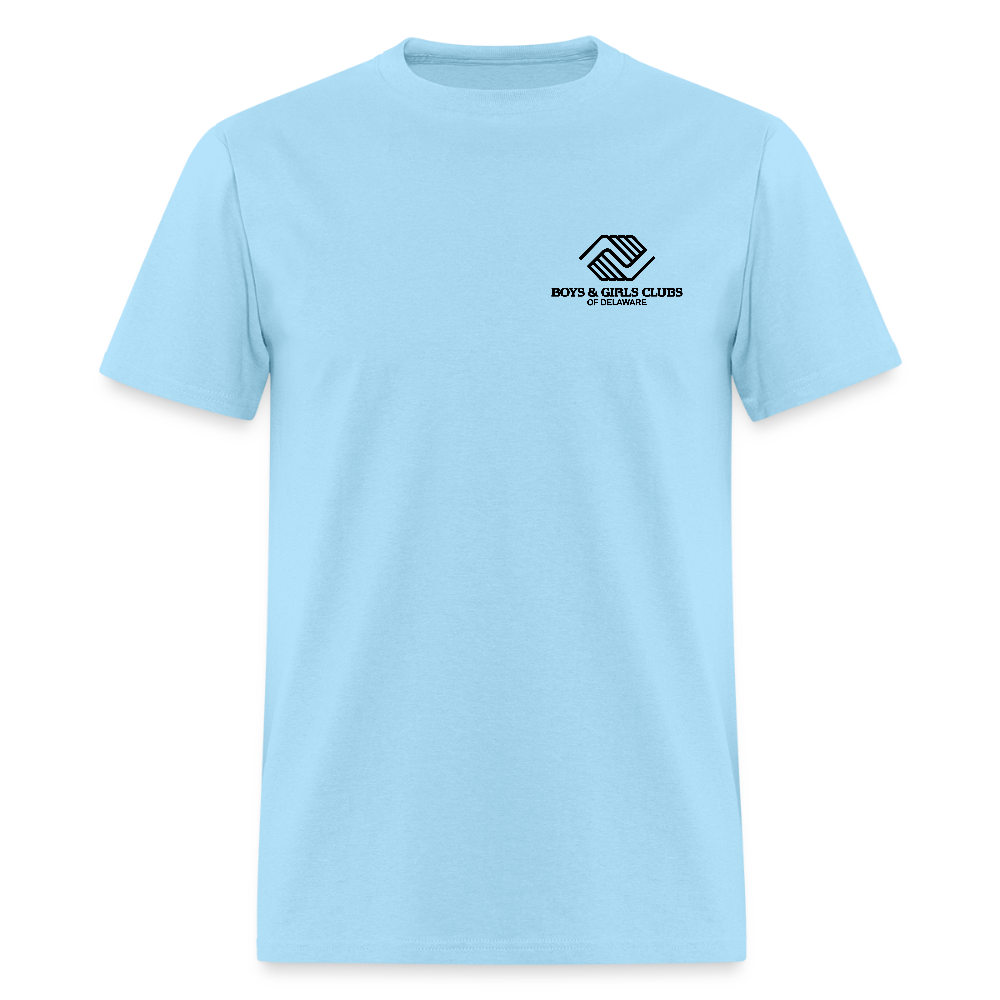 LOGO ONLY Men's T-Shirt | GILDAN 5000 - powder blue