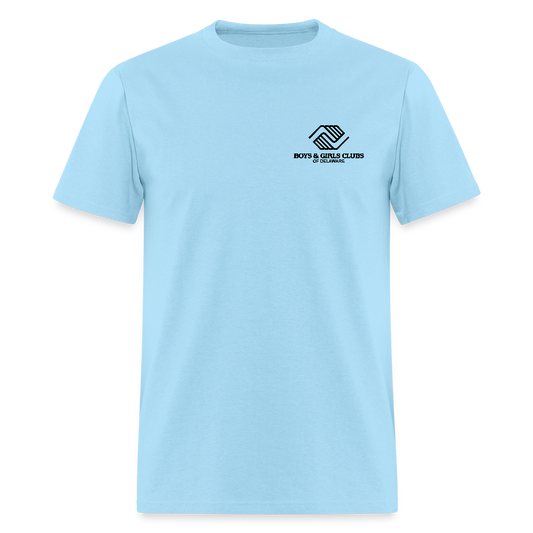 LOGO ONLY Men's T-Shirt | GILDAN 5000 - powder blue