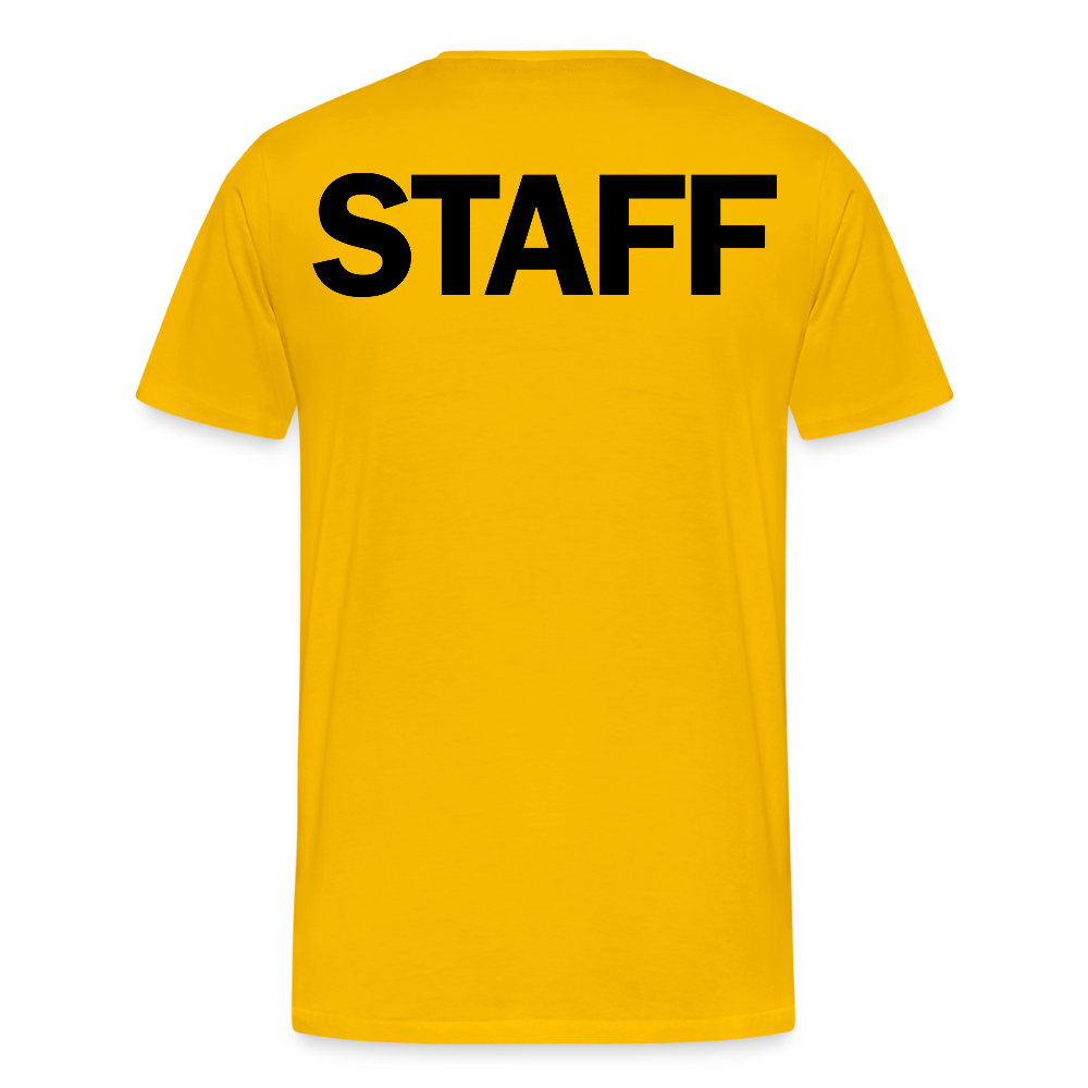 STAFF Men's Premium T-Shirt - sun yellow