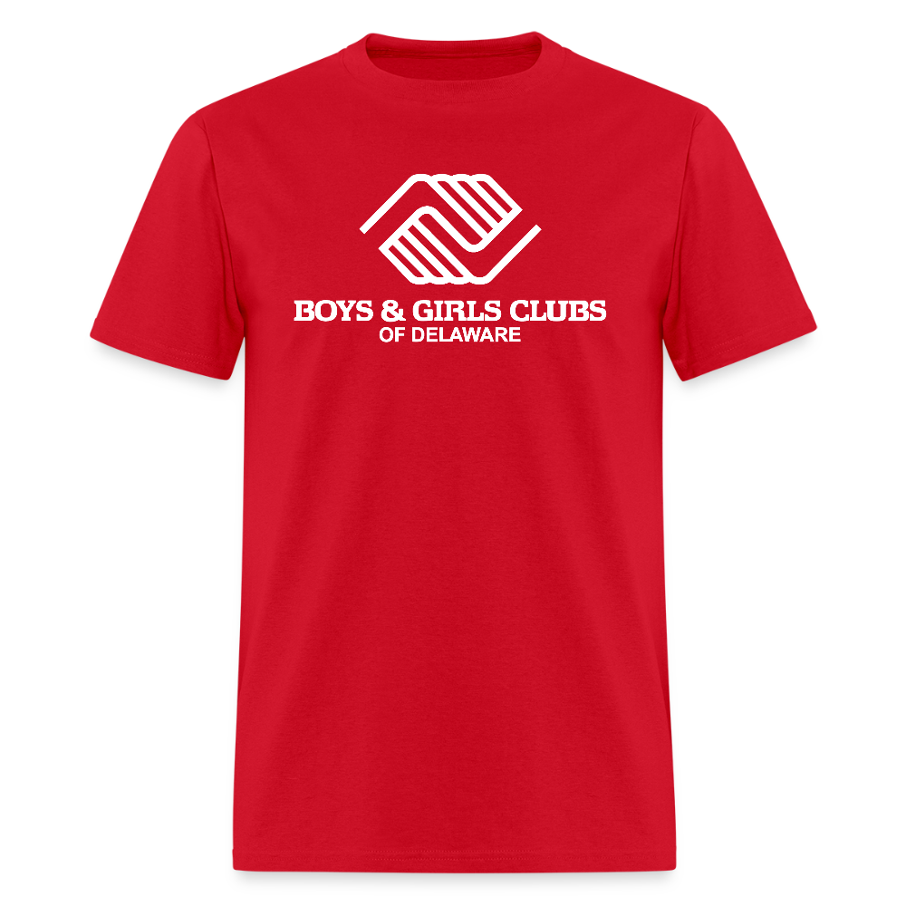 LOGO ONLY Men's T-Shirt | GILDAN 5000 - red