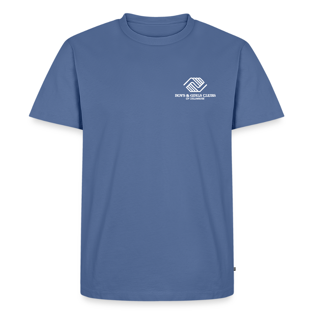 LOGO ONLY Men's Premium T-Shirt - stone blue 