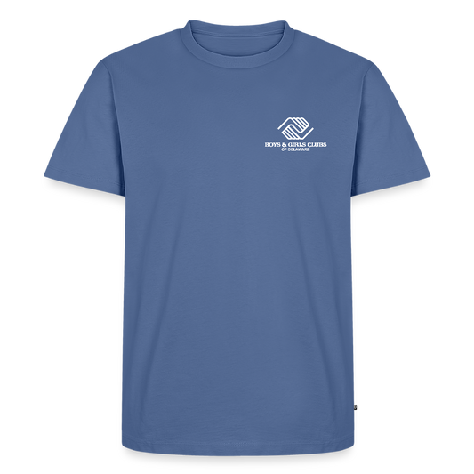 LOGO ONLY Men's Premium T-Shirt - stone blue 