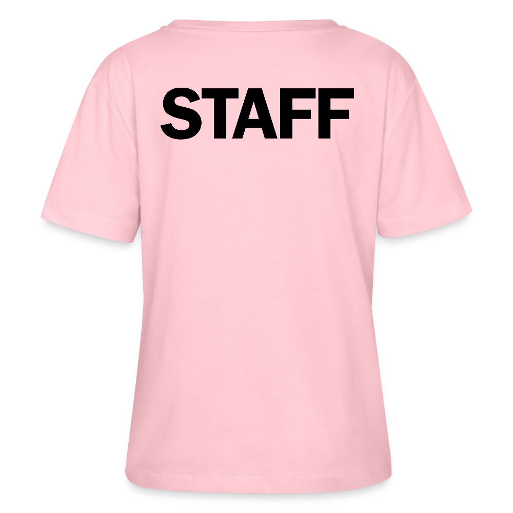 STAFF Stanley/Stella Serena Women’s Relaxed Organic T-Shirt - pale pink