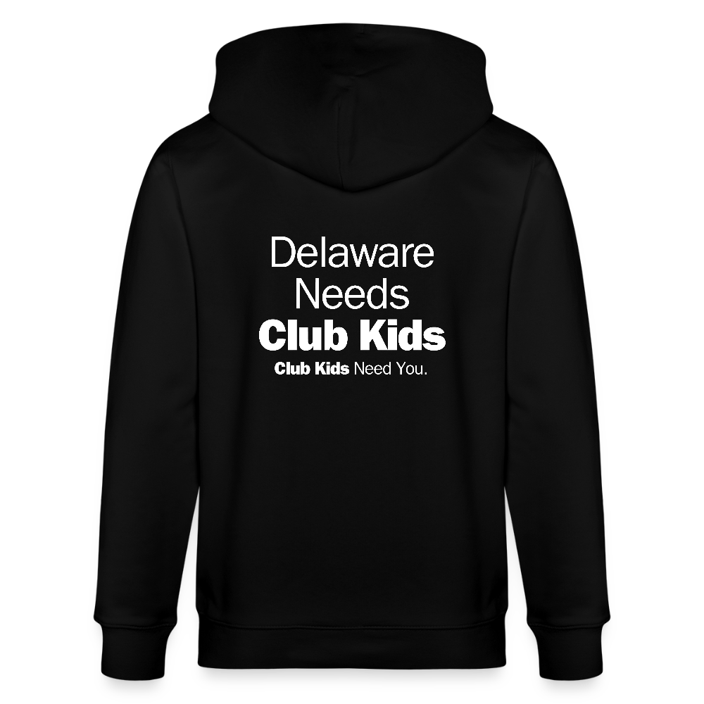 BGCDE Club Kids Need You Stanley/Stella Cultivator Organic Zip Hoodie - black