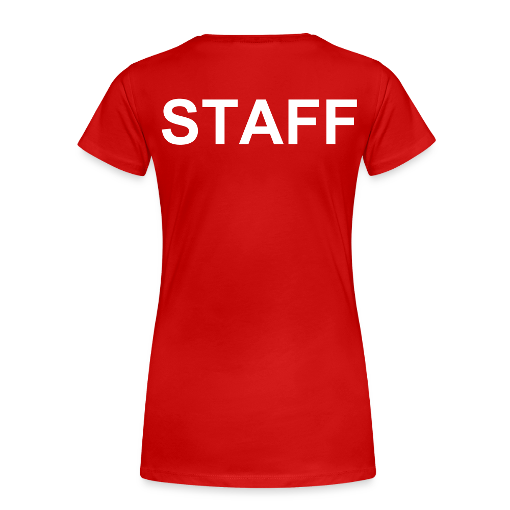 STAFF Women’s Premium T-Shirt - red