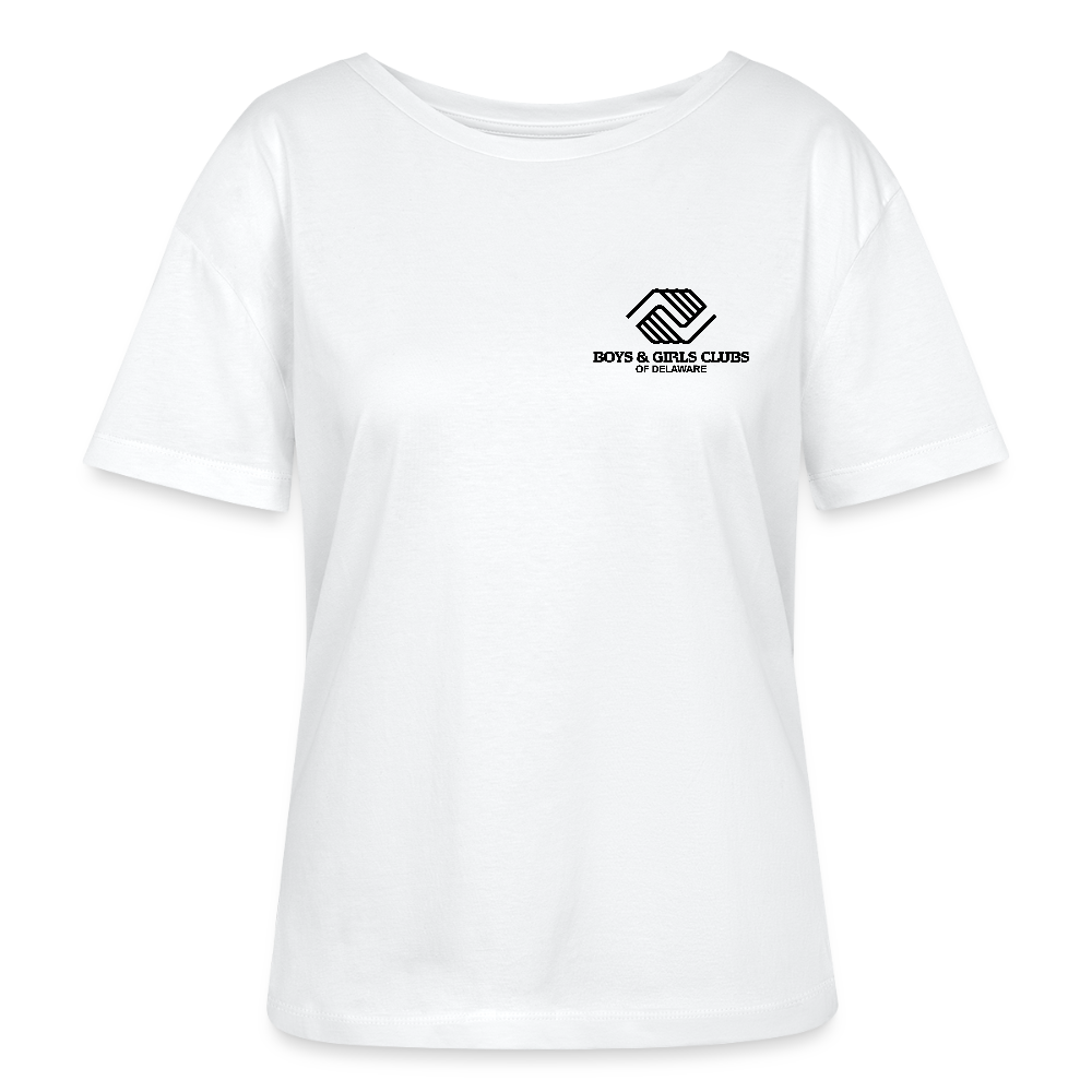 STAFF Stanley/Stella Serena Women’s Relaxed Organic T-Shirt - white