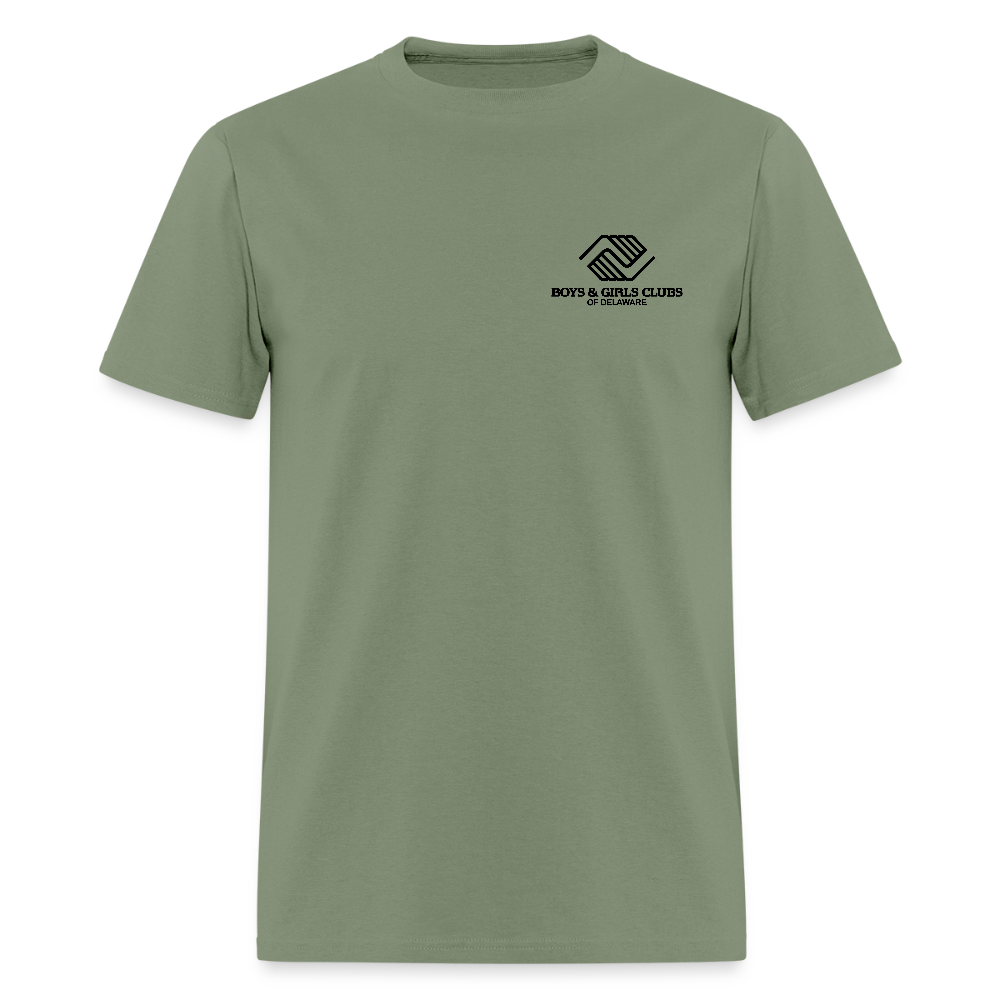 LOGO ONLY Men's T-Shirt | GILDAN 5000 - military green