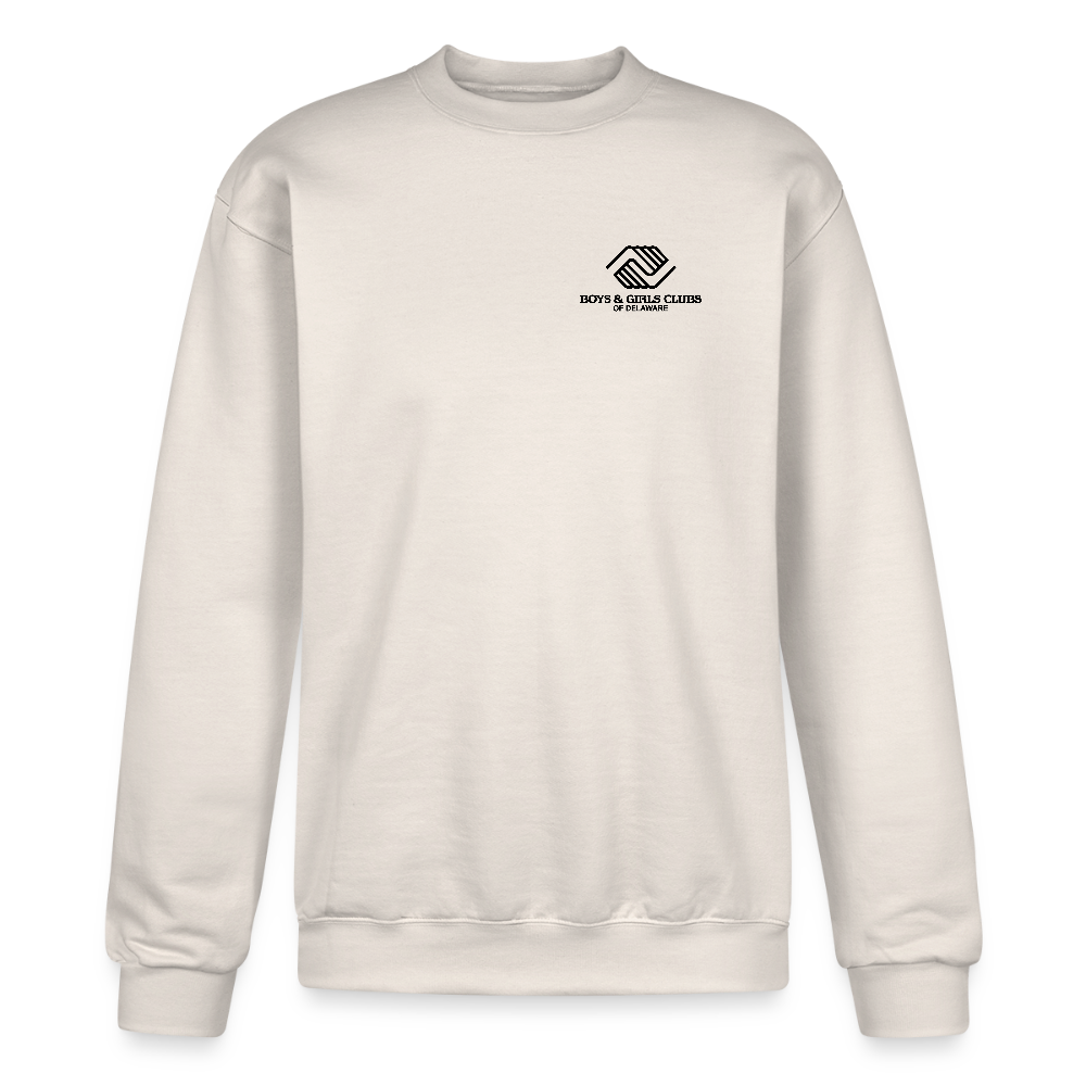LOGO ONLY Champion Unisex Powerblend Sweatshirt - Sand