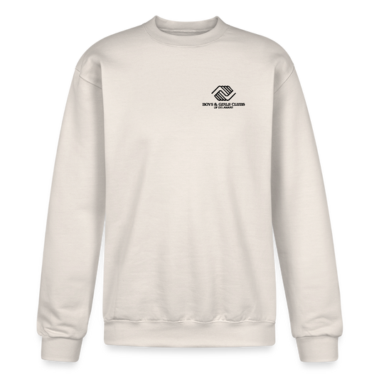 LOGO ONLY Champion Unisex Powerblend Sweatshirt - Sand