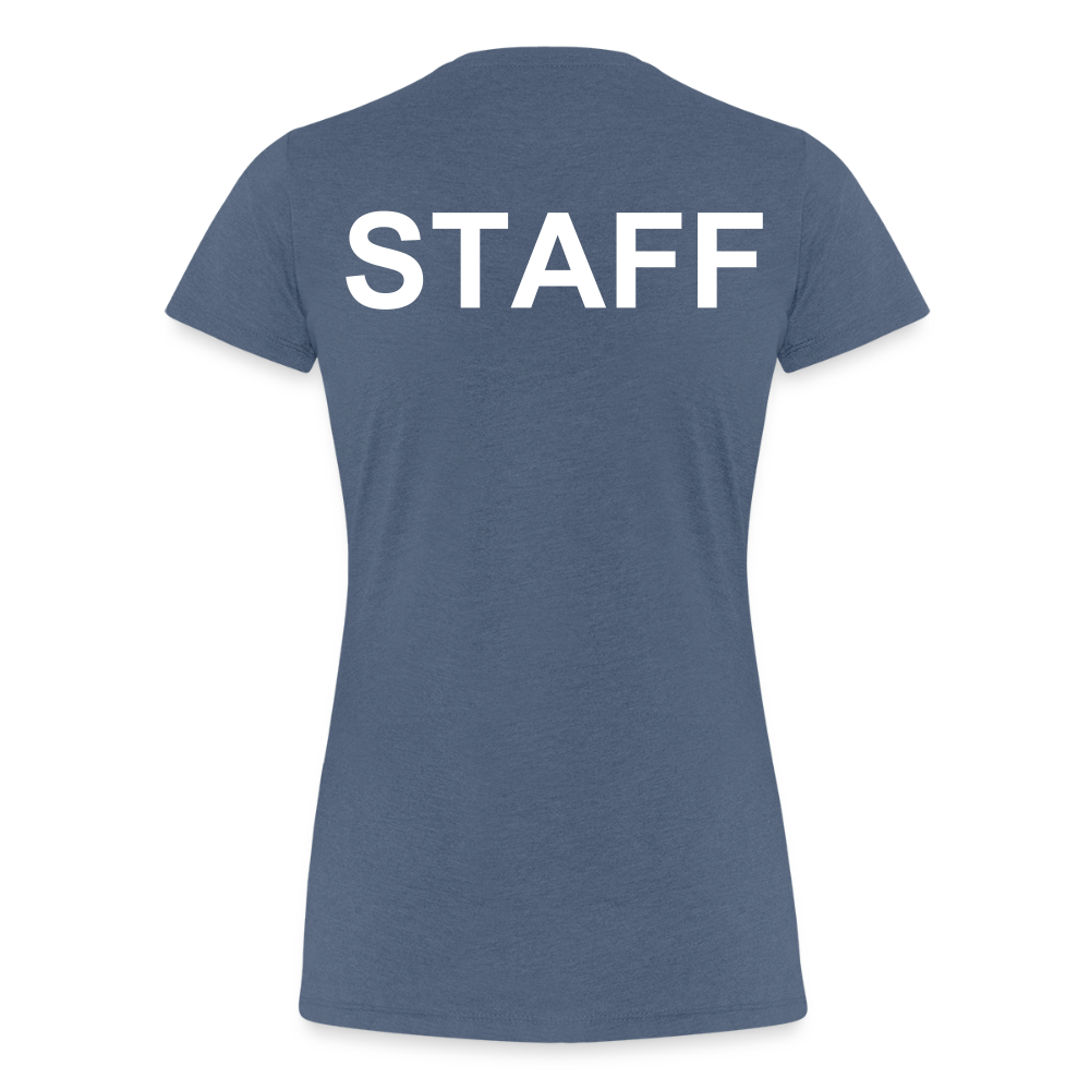 STAFF Women’s Premium T-Shirt - heather blue