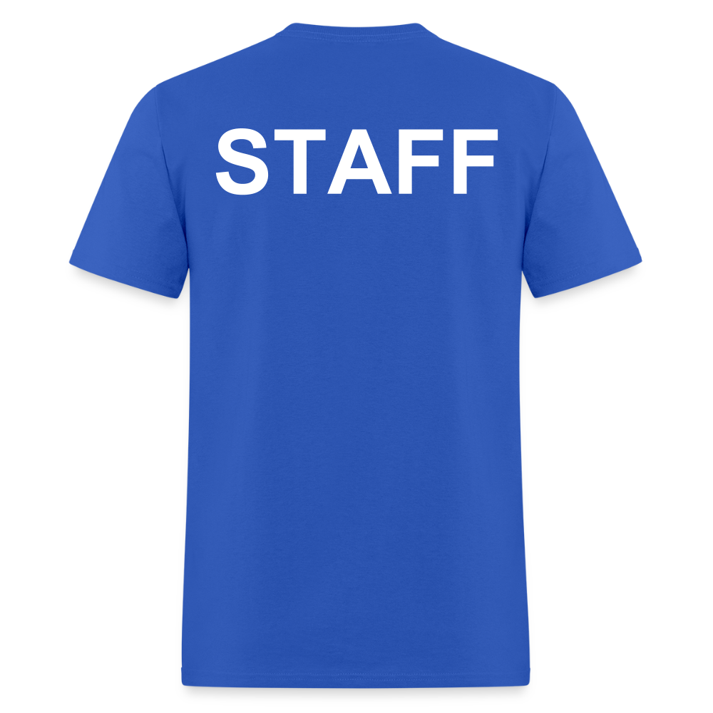 STAFF Men's T-Shirt | GILDAN 5000 - royal blue