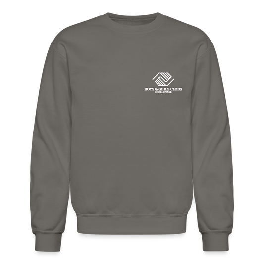 LOGO ONLY Crewneck Sweatshirt - asphalt gray