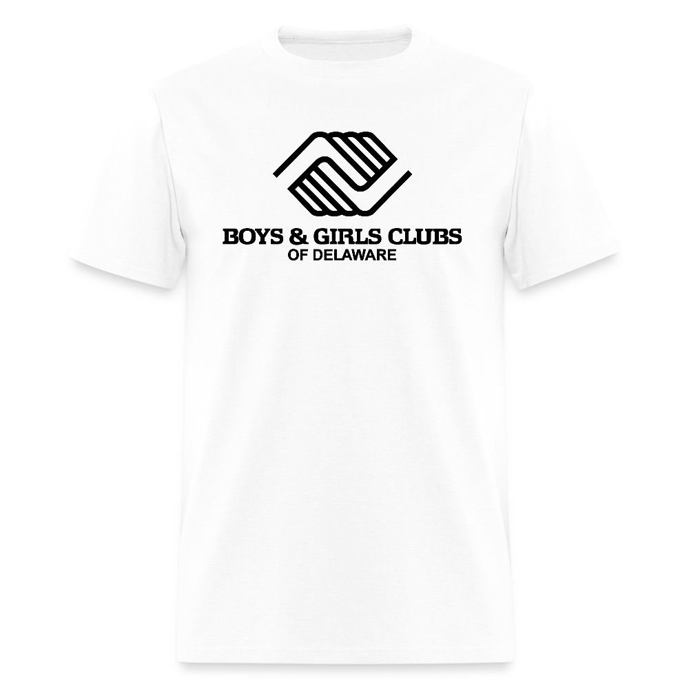 LOGO ONLY Men's T-Shirt | GILDAN 5000 - white