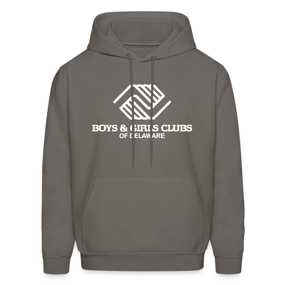 LOGO ONLY Men's Hoodie - asphalt gray